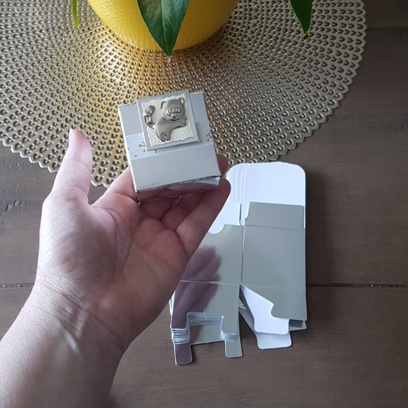 10 pcs Silver Gift Boxes Favor Boxes Treat Boxes 2"x2"x2" inches - Picture 13 of 13
